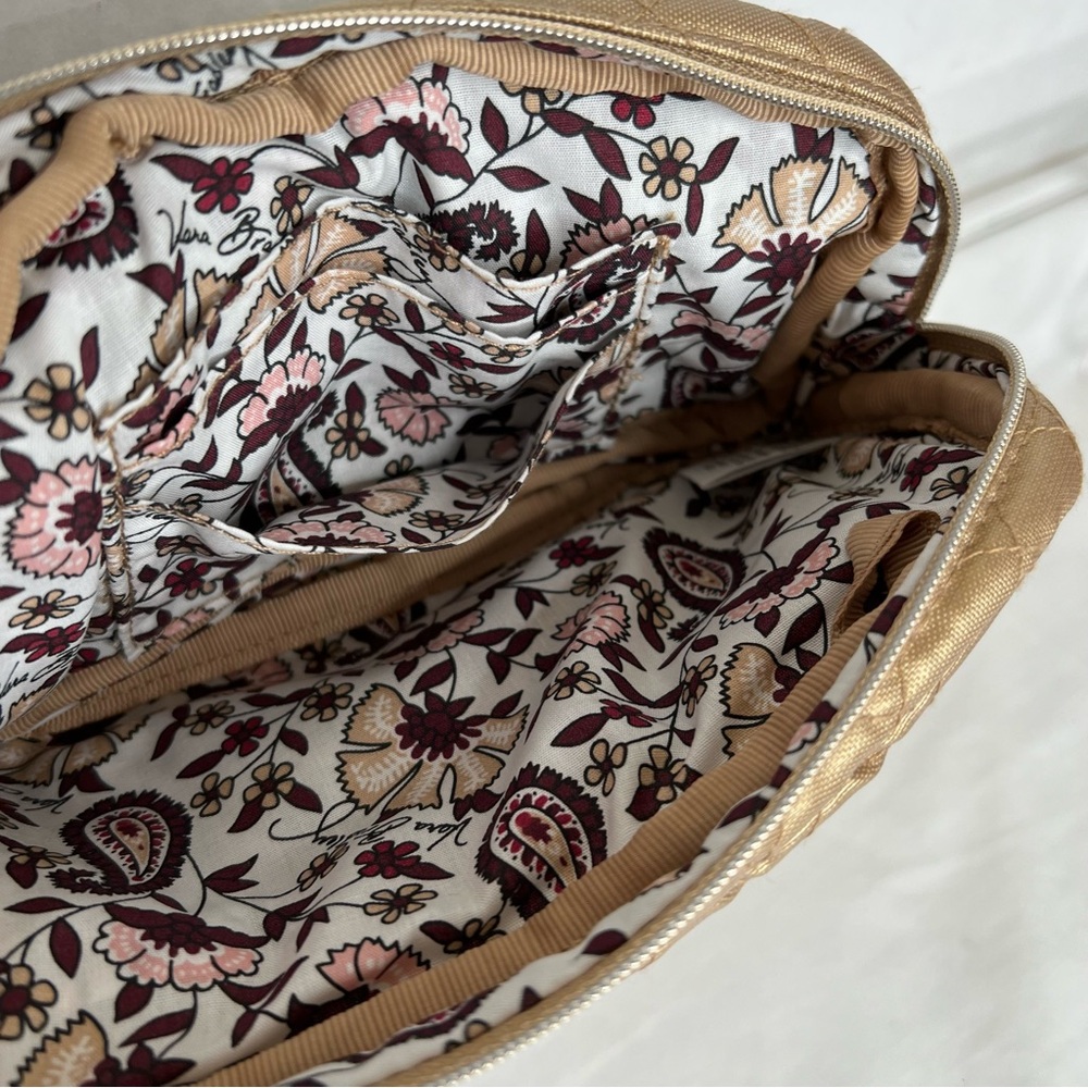Vera Bradley Mini Belt Bag, Champagne Gold Pearl, NWT - Picture 7 of 12